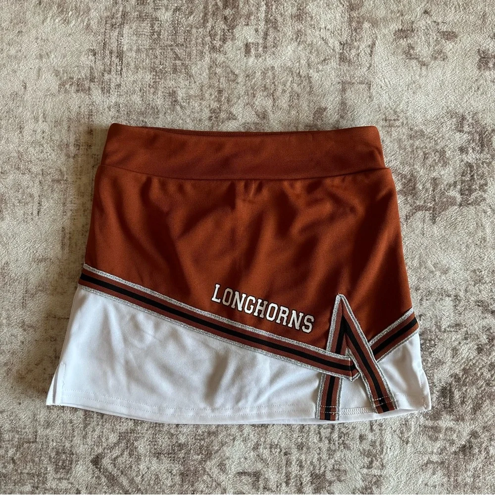 Texas Longhorns Youth Cheerleader Set Girl’s L‎ 10-12 Colosseum College Football